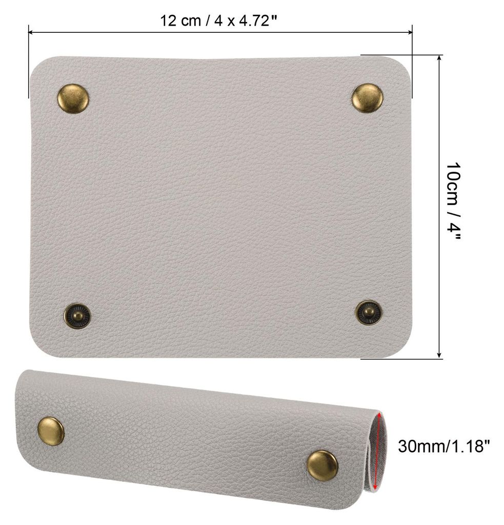 Gep?ck Handgriff Verpackung 2 Pack PolyurethanHandtasche Griffe Abdeckung Beschš¹tzer Identifikator mit Verschluss fš¹r Koffer Einkaufen Einkau...