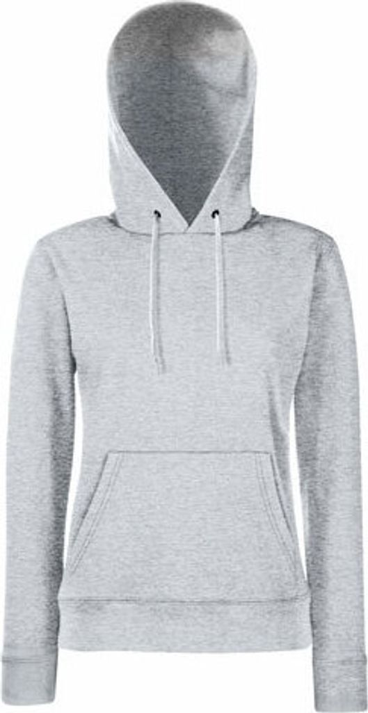 Fruit of the Loom - Lady-Fit Classic Hooded Sweat - Heather Grey - XXL