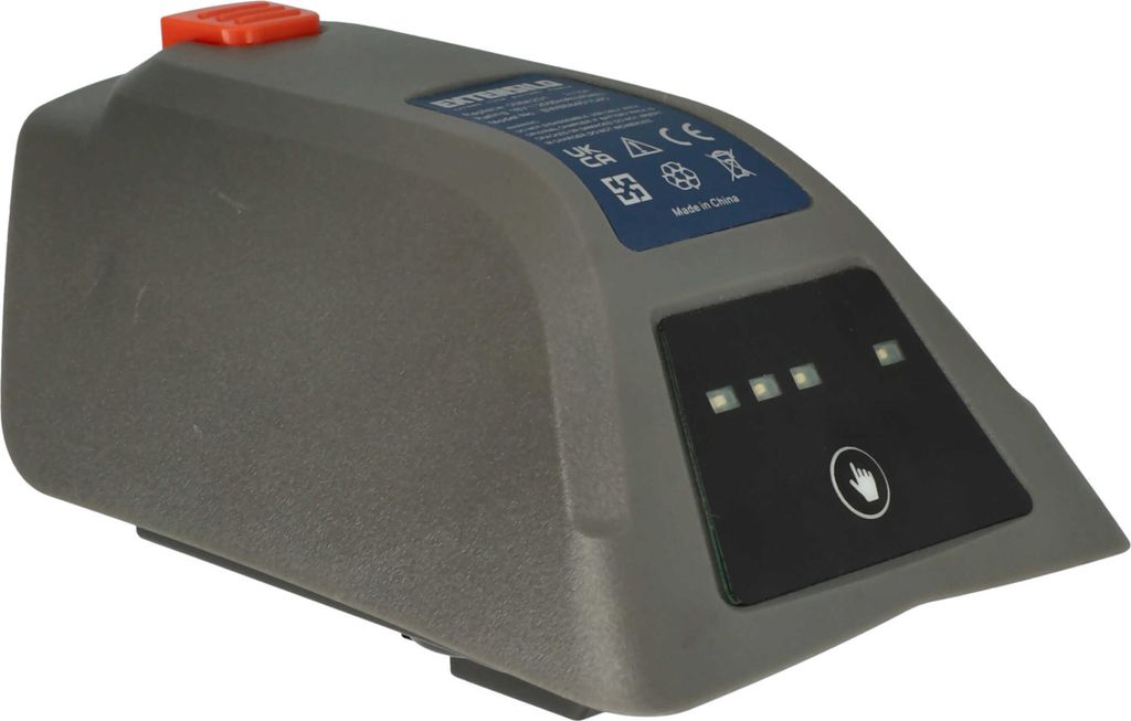 EXTENSILO Akku kompatibel mit Gardena 8025-20 (35m Roll-up) Schlauchbox, Schlauchtrommel (2500 mAh, 18 V, Li-Ion)