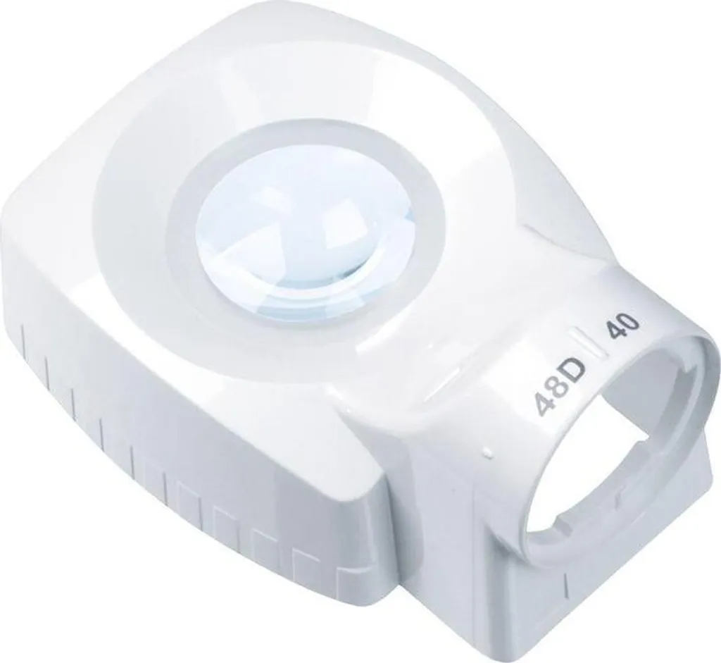 Loupe pour malvoyants Schweizer Ökolux Plus 10x 35 mm éclairage LED