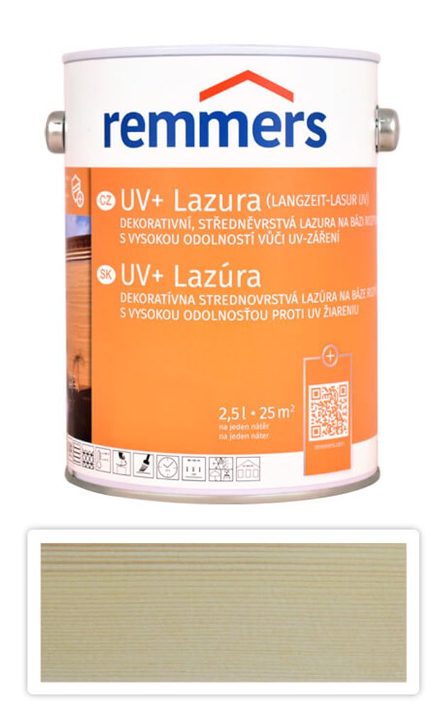 Remmers Lazura trwale ochronna UV bezbarwna, 2,5 litra, Zdjęcie produktu 
