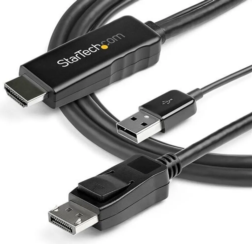 StarTech.com HD2DPMM2M Câble HDMI vers DisplayPort 2m 4K 30Hz Actif