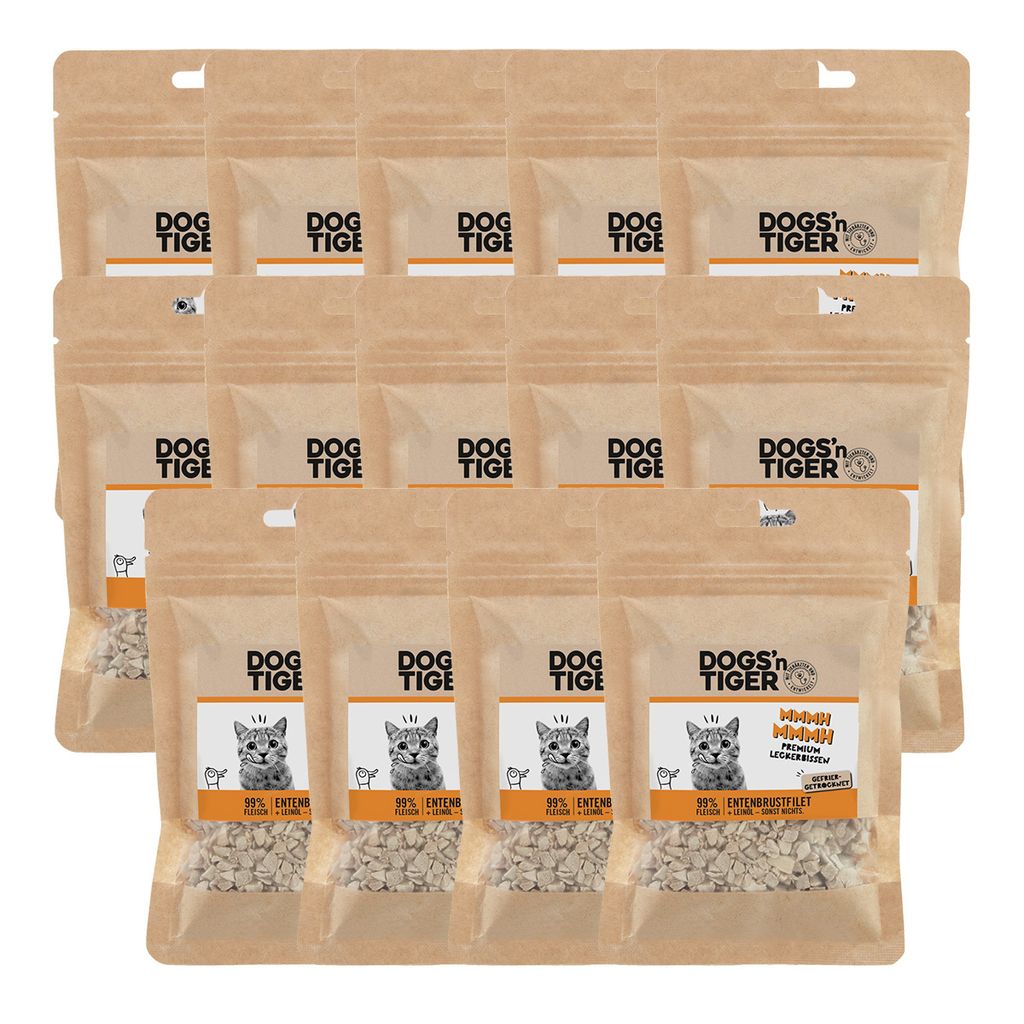 Dogs'n Tiger Adult cat snacks Mmmh mmmh, pochúťky, 99% Obrázok produktu 
