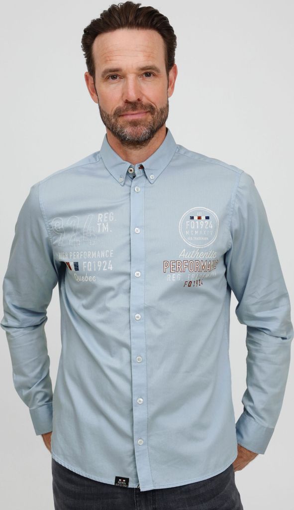 FQ1924 FQHallvard Herren Freizeithemd Hemd aus 100% Baumwolle