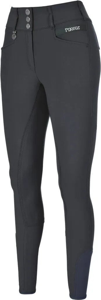 Pantalon d'équitation chaud pour monter à cheval en hiver Dark Shadow 42