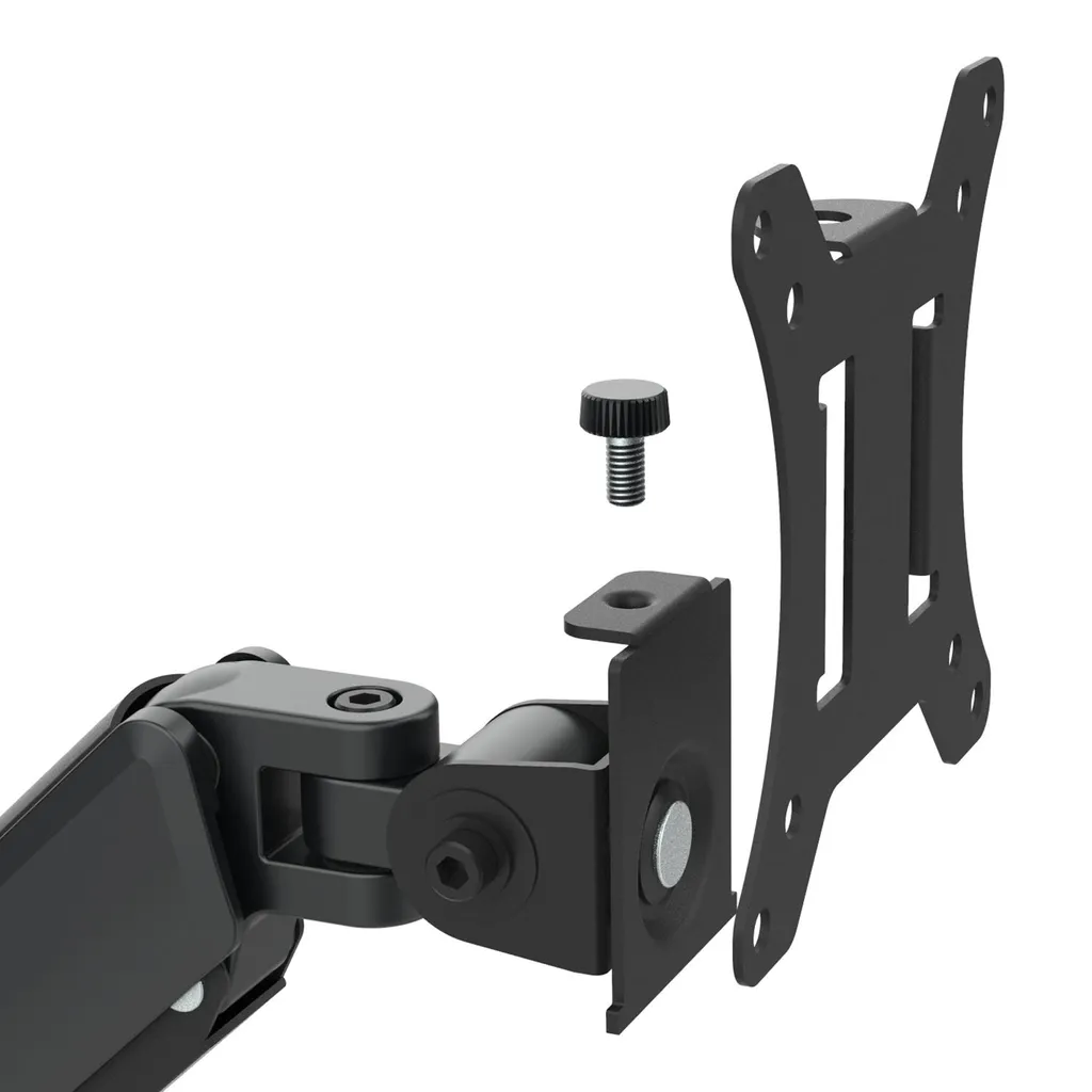 Support Écran Double Ergonomique Maclean MC-134 Ressort à Gaz 2-10kg - 8