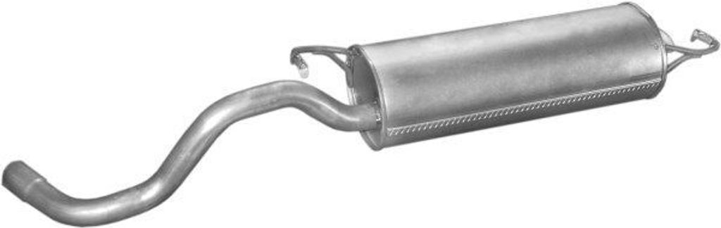 POLMO 30.244 Endschalldämpfer für VW Golf IV Schrägheck (1J1) Auspuff