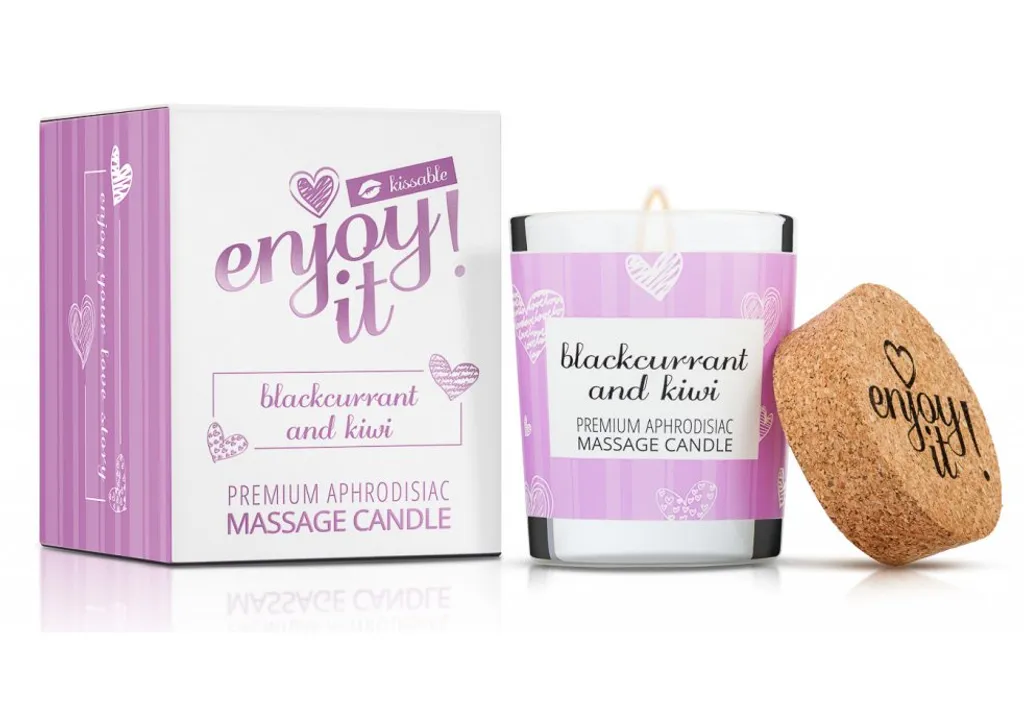 Magnetifico Enjoy It! Candela da Massaggio Ribes Nero e Kiwi 70ml