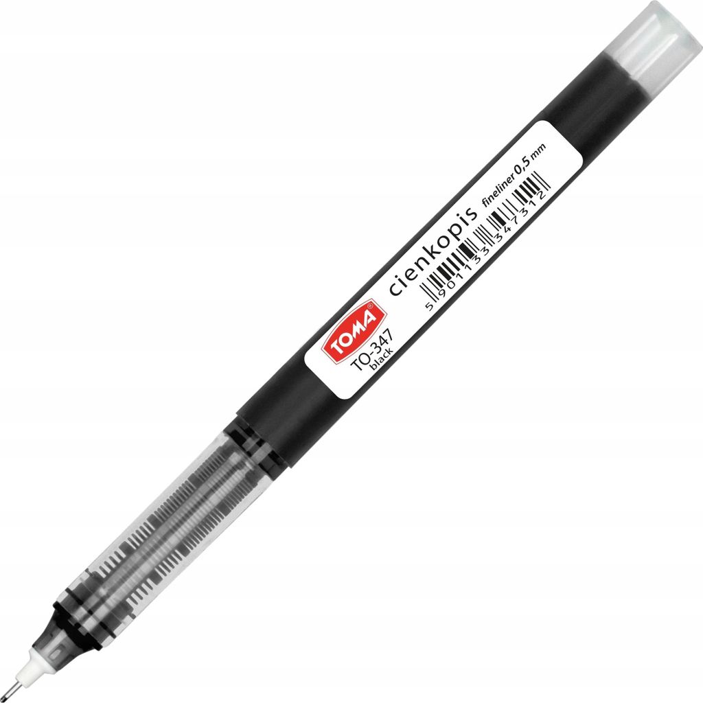 Toma Black TO-347 Kapillar-Fineliner 0,5 mm