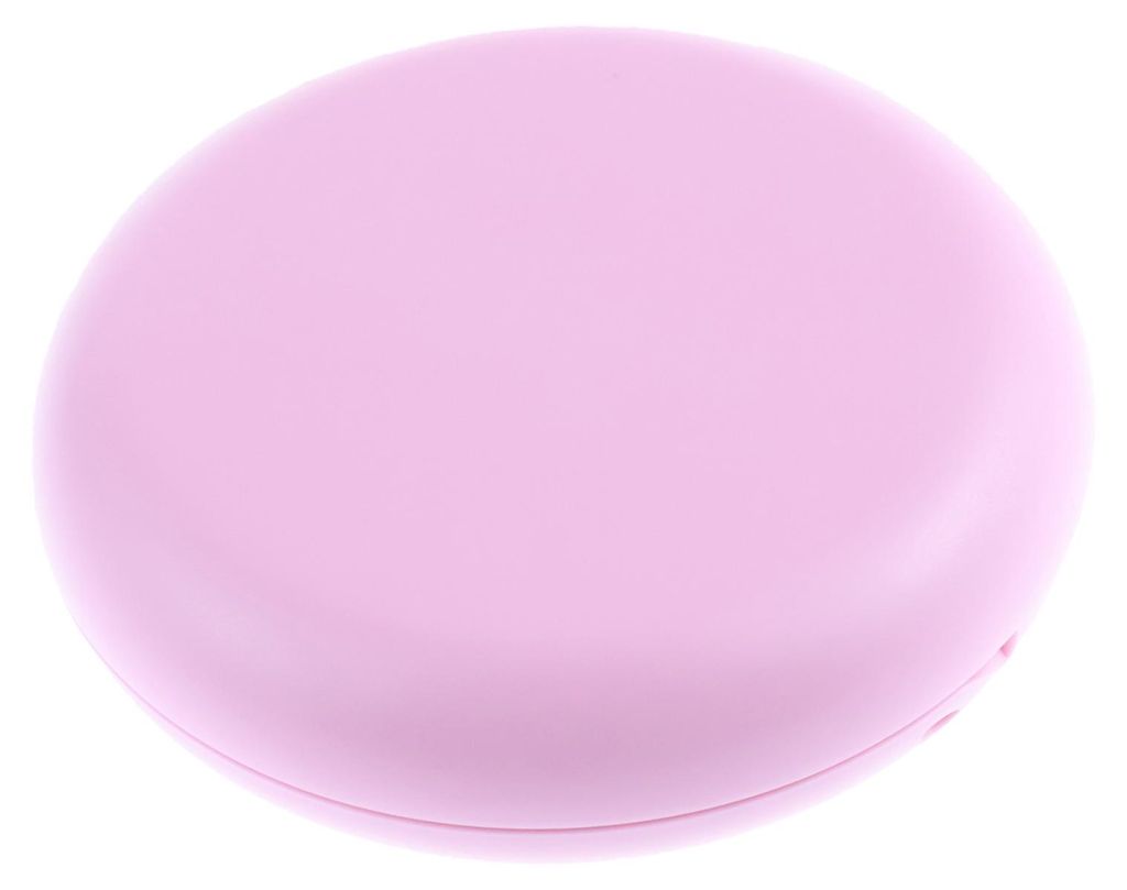 1 Stück Aufbewahrungsbox für Zahnprothesen - Rosa