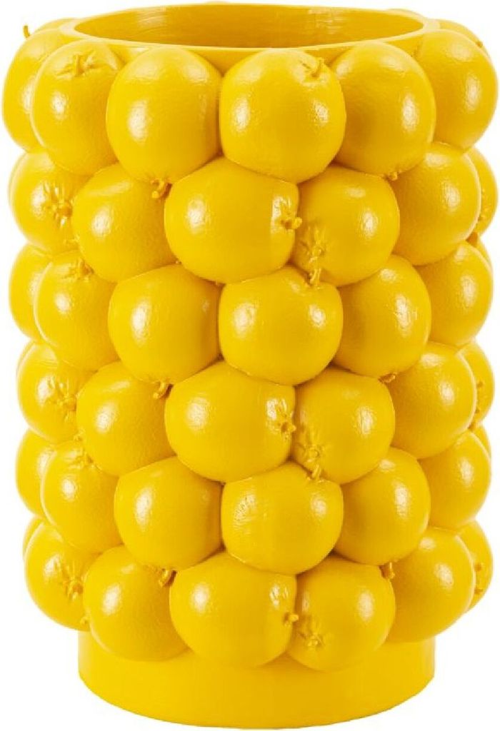 o Ferretti wazon cytryny Ø 21x28 cm żółty Zdjęcie produktu 