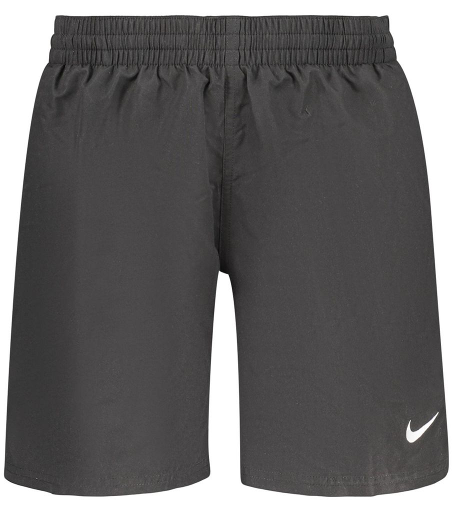 Hochwertige Herren Bade-Boxershorts in Schwarz mit Produktbild 