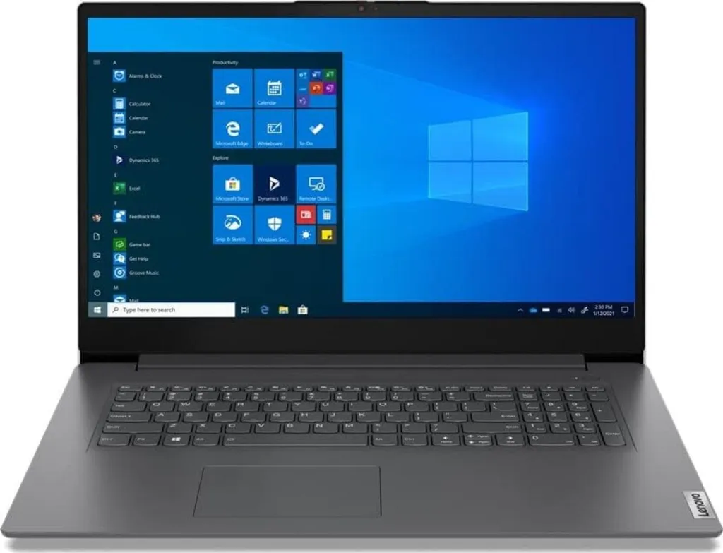 Lenovo V15 FullHD 15,6 Zoll 7915 Notebook - AMD Ryzen 3 7320U 8-Thread CPU, 4.1 GHz, 8 GB DDR5, 512 GB SSD, Radeon 610M, HDMI, BT, USB 3.0, WLAN