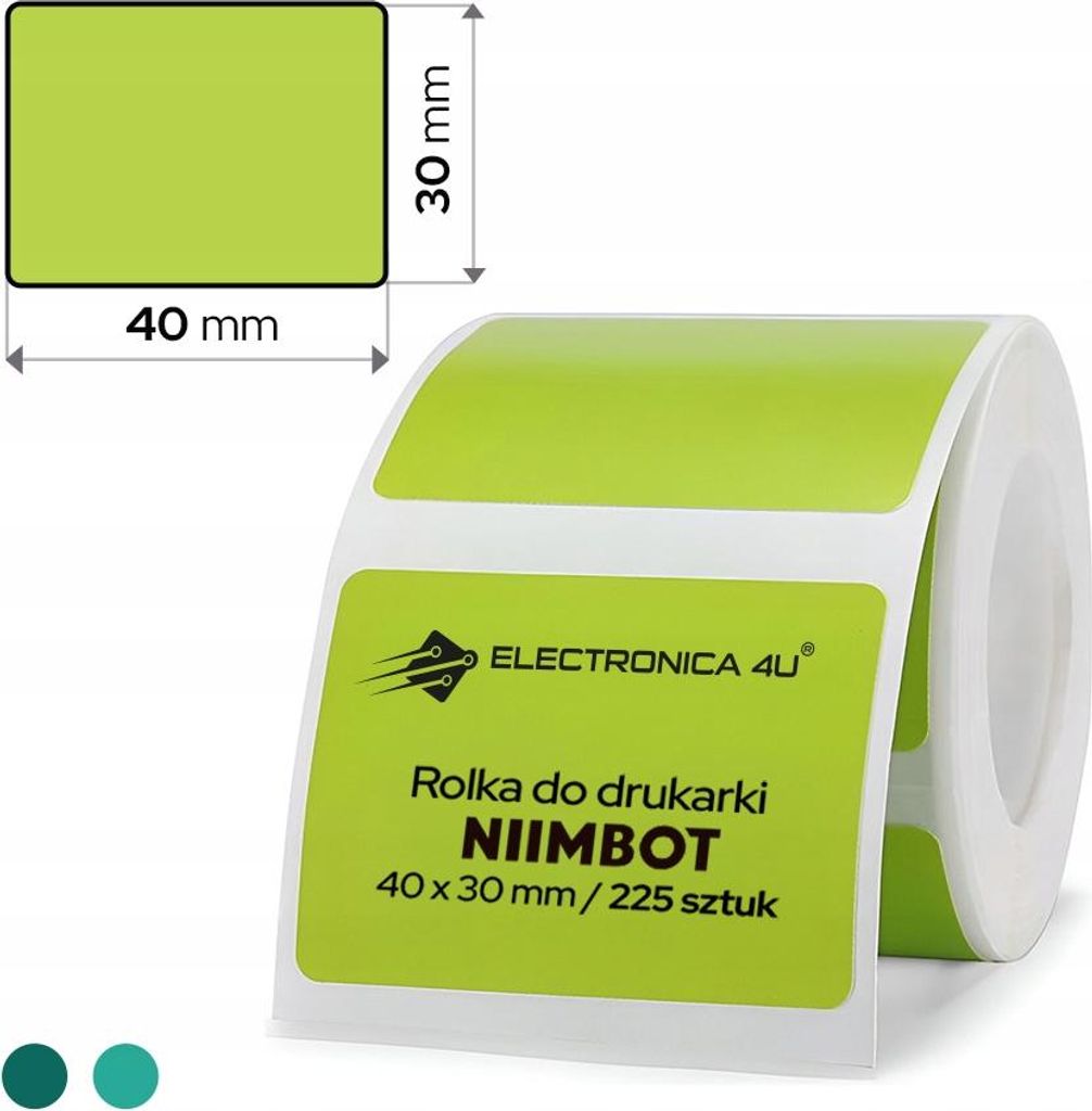 Selbstklebende Thermotransfer-Etiketten Niimbot M2 M3 40x30