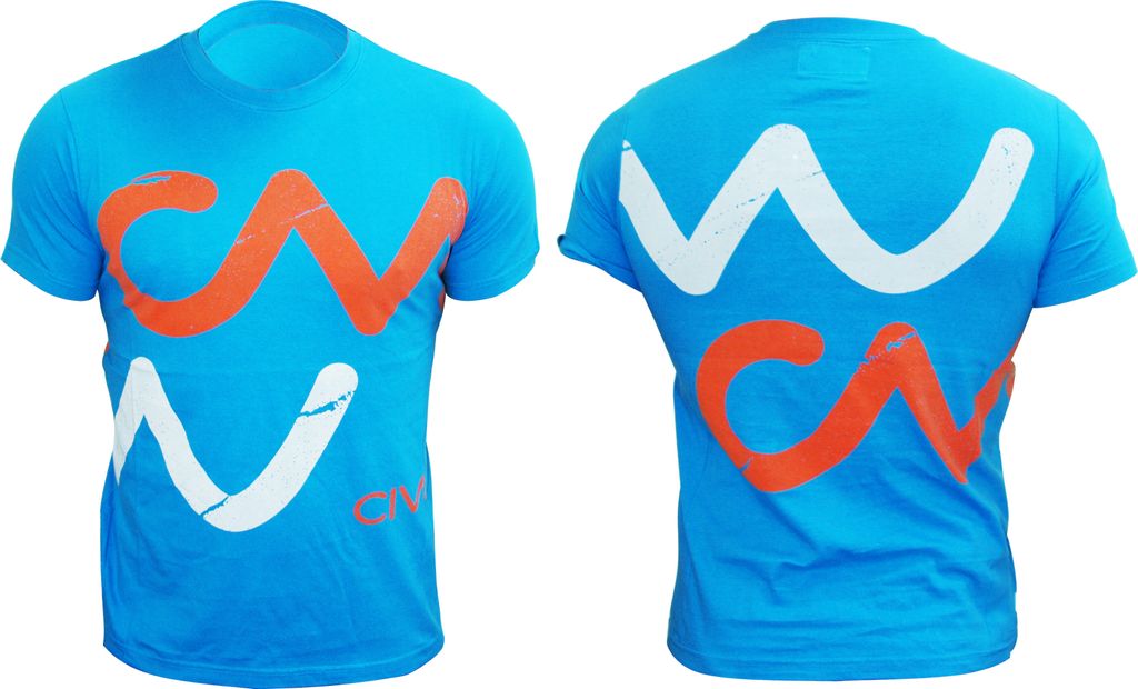 CIVU T-Shirt "Mighty Blue" Gr.M