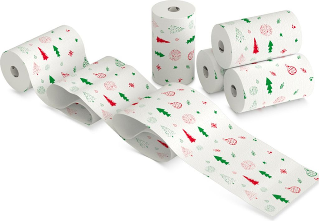 Küchenpapier 2-lagig XXL - Christmas - 2er Pack | Produktbild 3