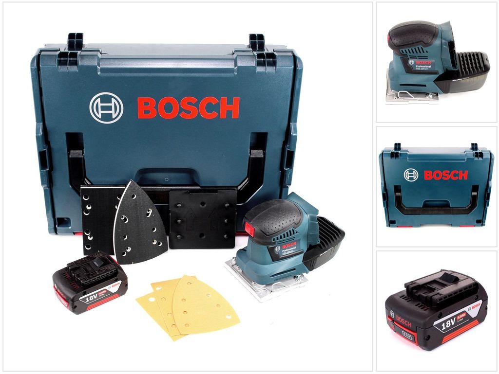 Akumulátorová orbitální bruska Bosch GSS 18V-10 18V + 1x Obrázek produktu 
