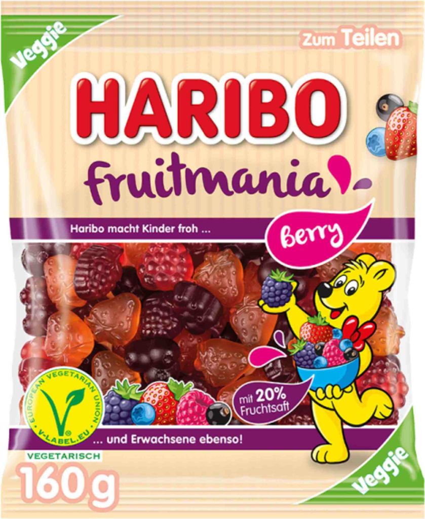 Fruitmania Berry      Har.160g Produktbild 