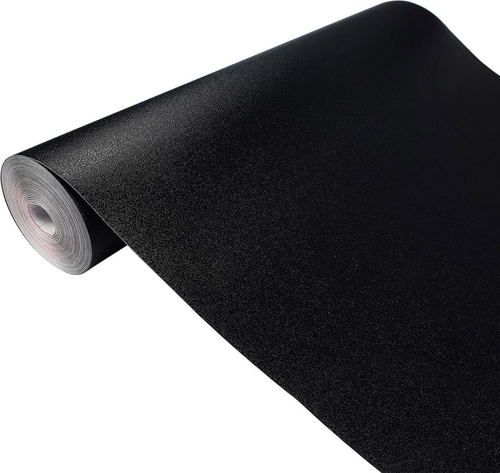 Klebefolie Möbel 45x240 cm - Pixel Schwarz - Möbelfolie selbstklebend im Deko-Stil - Folie für Möbel zur einfachen Renovierung von Türen, Tisc...