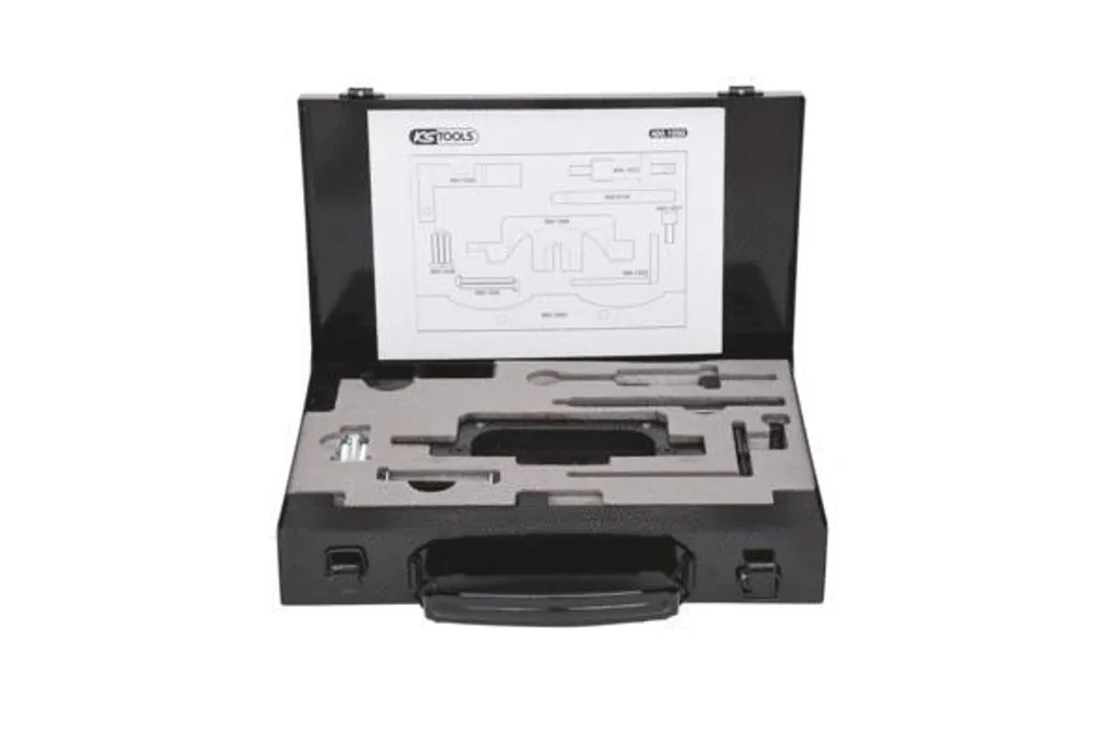 Kit de calage de distribution BMW KS TOOLS 400.1050 avec mallette 10 pcs