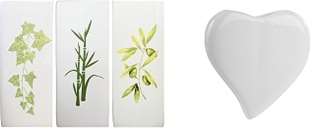 BENTA Flachverdunster Keramik Wild Flowers 250 ml 21x8,5x3,5cm sortiert