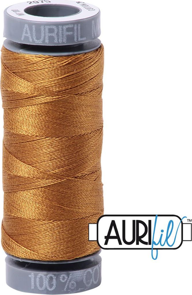 AURIfil Nähgarn MK28WT 750m, 100% Baumwolle : 2975 Brass AURIfil: 2975 Brass