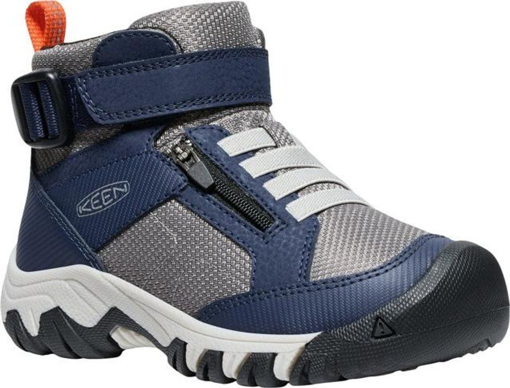 KEEN Wanderschuhe Premium-Leder wasserabweisend multidirektionale Stollen US 10