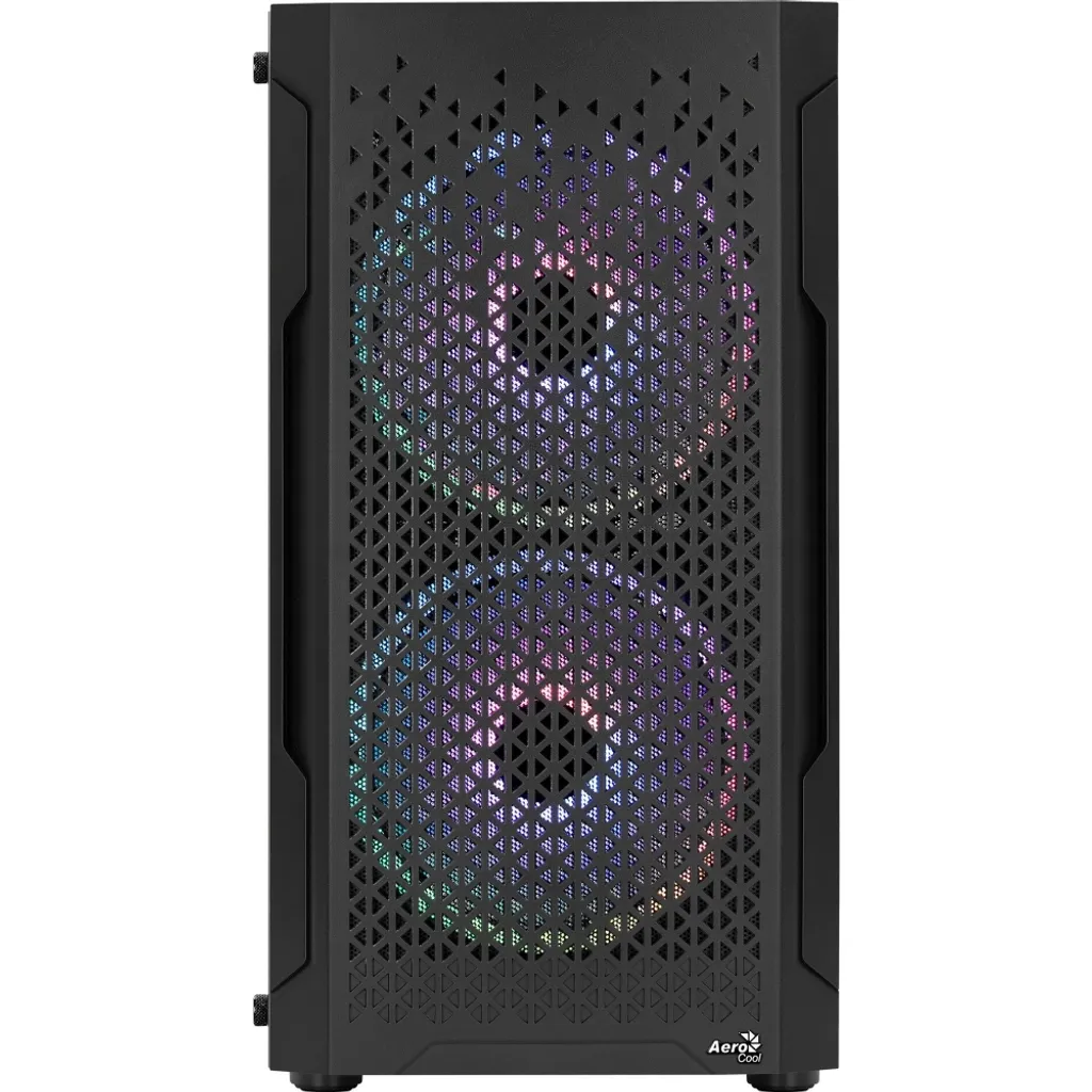 Case AeroCool Mini Trinity v3 Nero - Micro ATX Gaming Case RGB - 9