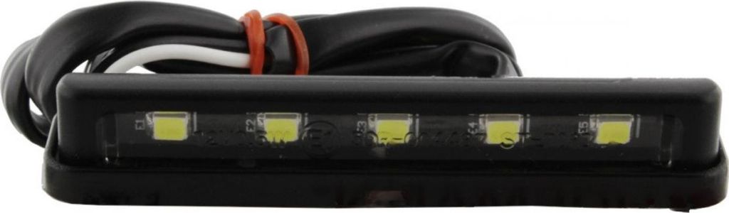 Kennzeichenleuchte JMP Klebebefestigung LED schwarz 12x69x15