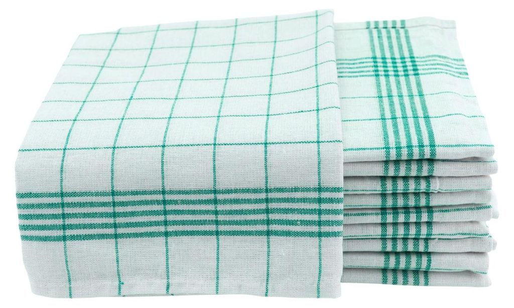10er Set Geschirrtücher 50x70 cm 100% Baumwolle 60g Produktbild 