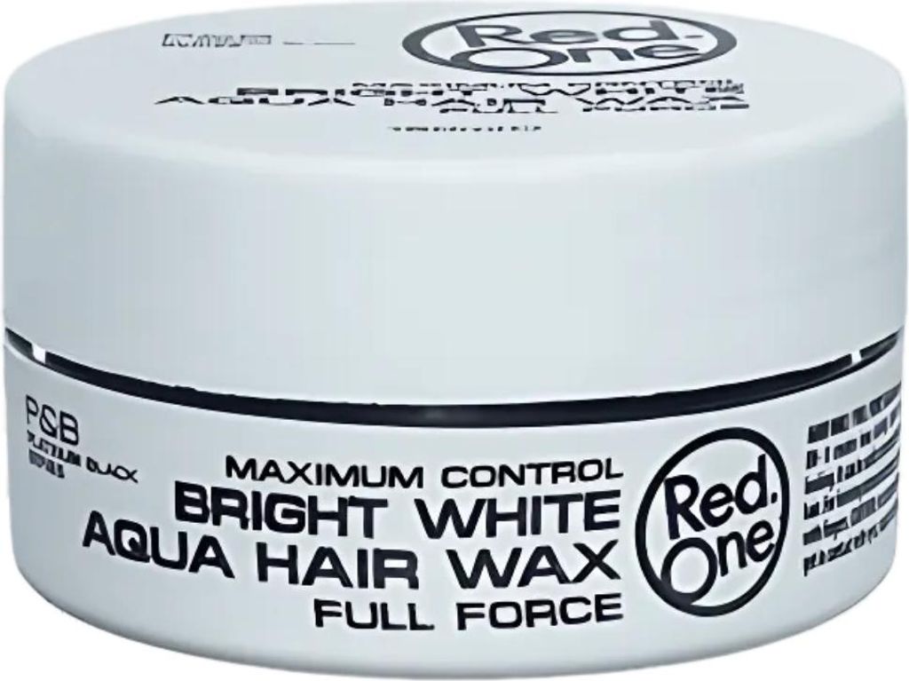 Red One - Haarwachs - Strahlendes Weiß - Maximale Kontrolle - Für extra starke Fixierung - 150 ml - 1 Stück