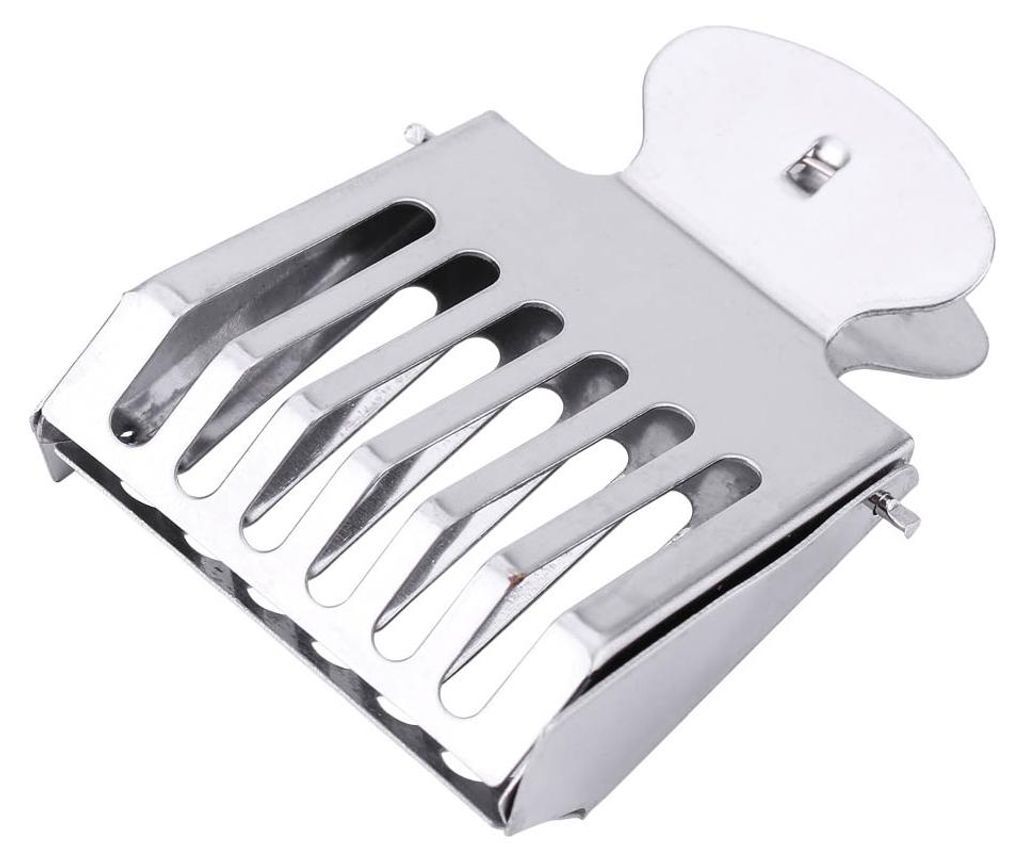 1 PCS Metall Bienenkönigin Catcher Clip Käfig Fangwerkzeug Bienenzuchtausrüstung Stahl
