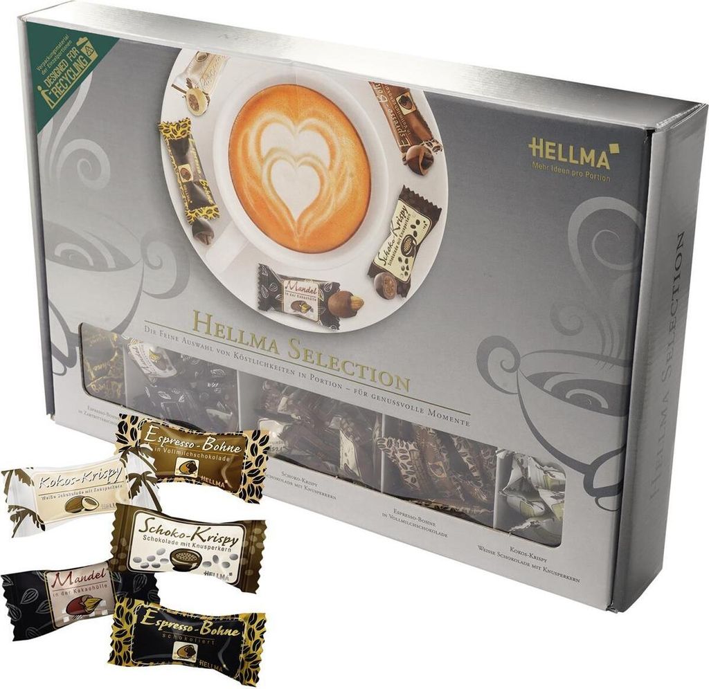 Hellma Selection 200 pcs, mélange de 5 sortes Image du produit 
