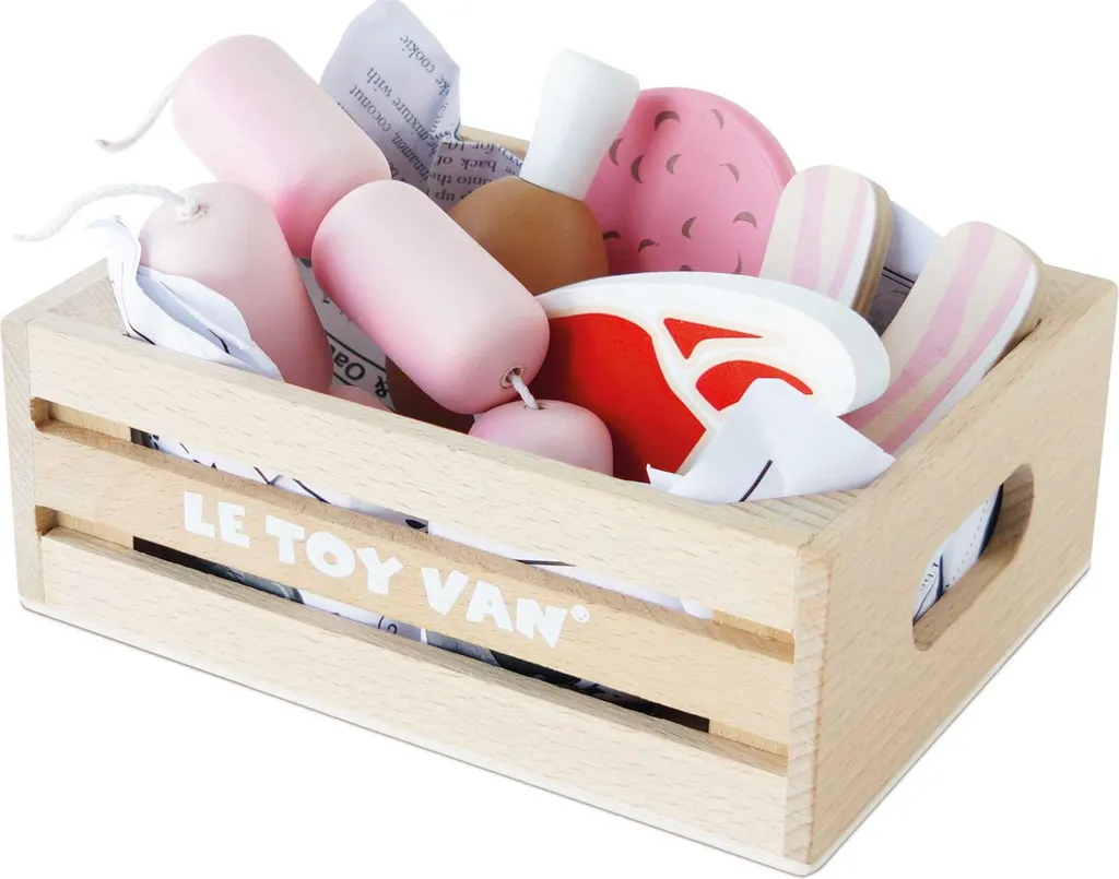 Set de Pâtisseries Créatives en Bois Durable avec Caisse de Rangement - 8