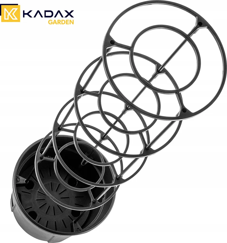 Pot de Fleur pour Tomates avec Support de Croissance Vertical 116 cm