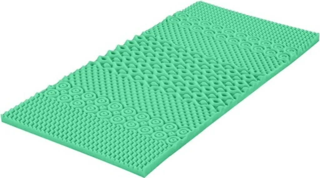 Surmatelas 160x200 Ergonomique - Mousse Haute Densité Épaisseur 4 cm