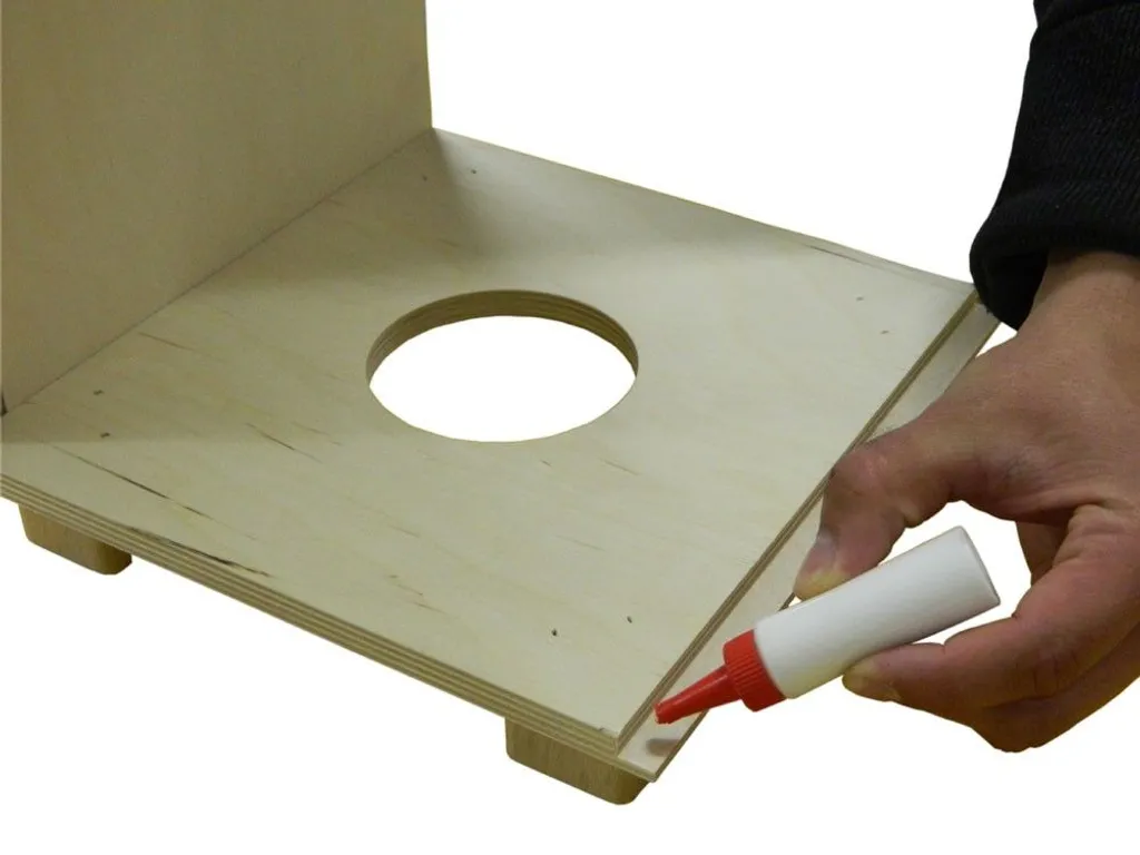 Tabouret pour enfants robuste kit de construction facile montage 38 cm - 7