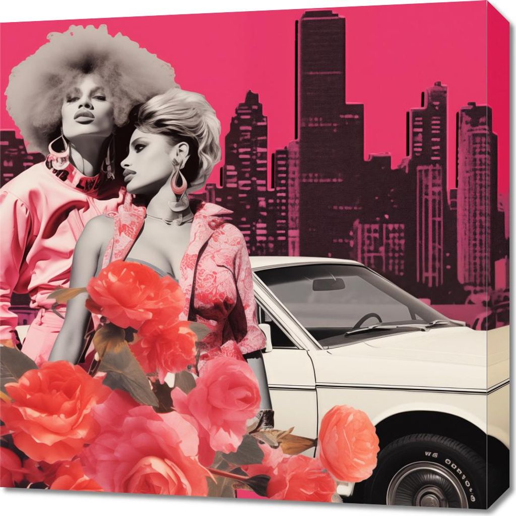 Bild 60x60cm Metropolitane Divas