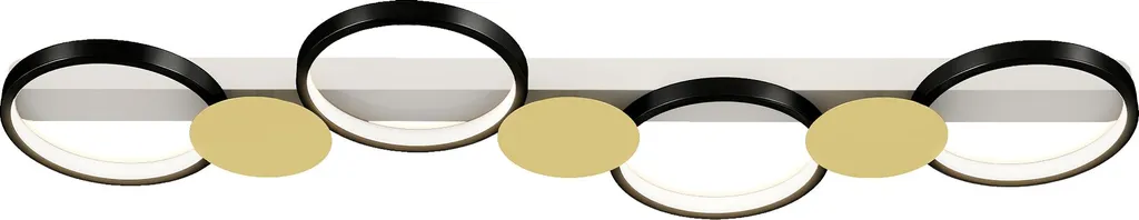 Plafonnier Cuisine et Couloir en Acier 220V Éclairage Puissant 2000 lumens
