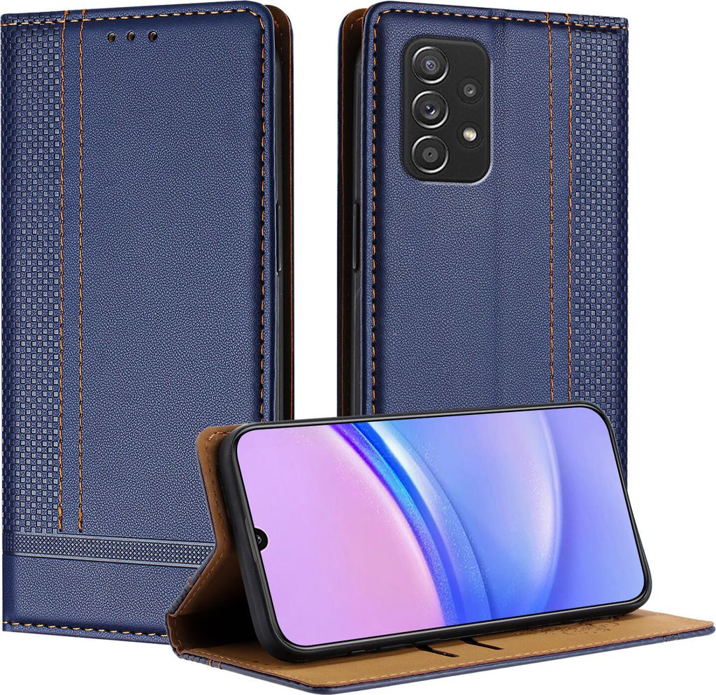 Etui pour Samsung Galaxy A52s A52 5G/4G étui en cuir avec Image du produit 