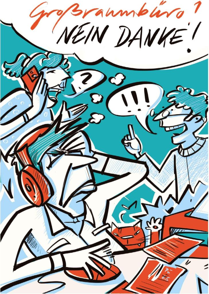 Großraumbüro? Nein danke!