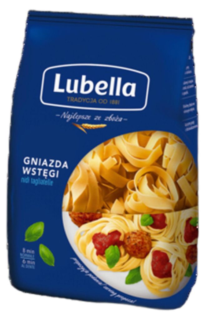 Makaron Lubella Wstążki Gniazda 400 g Immagine del prodotto 