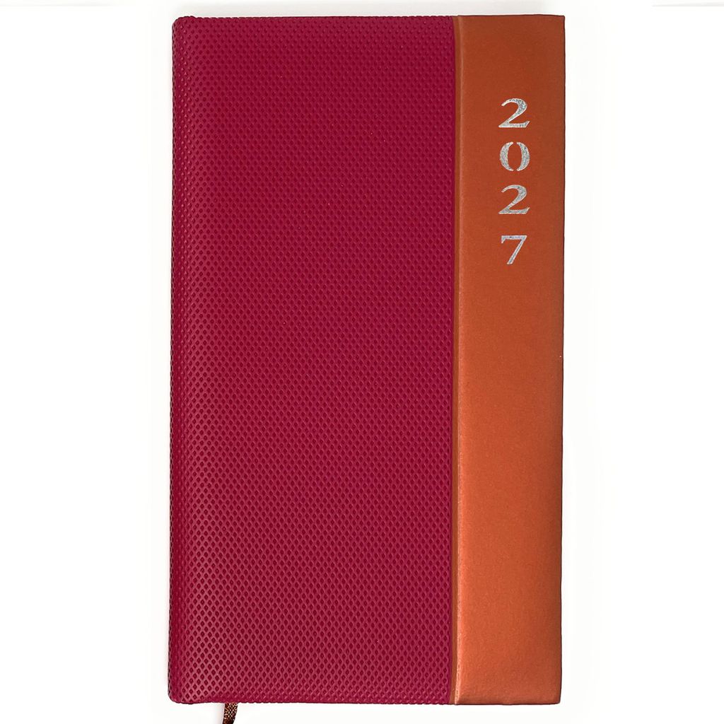 Taschenkalender 2027 A6 Lang (10,5 x 17,8 cm) - Kalender 1 Produktbild 