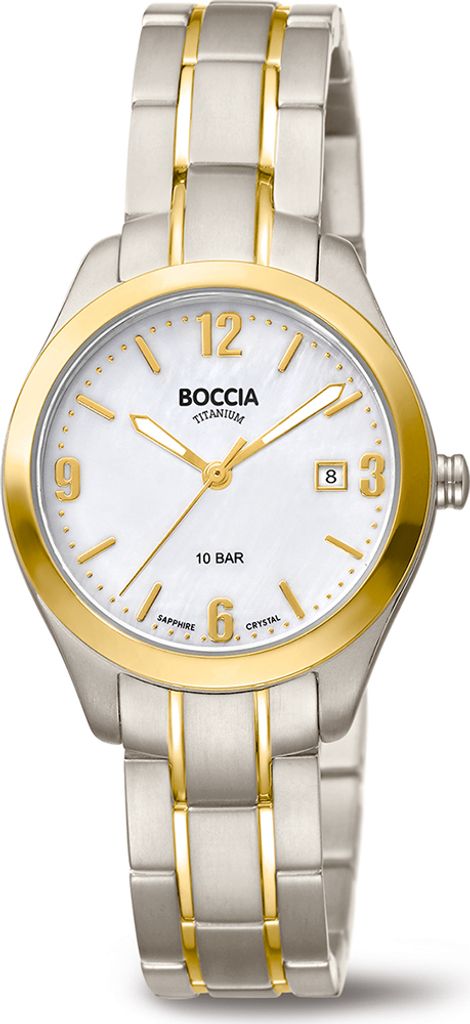 Boccia 3317-03 Damen-Armbanduhr, Titan-Gehäuse, Produktbild 