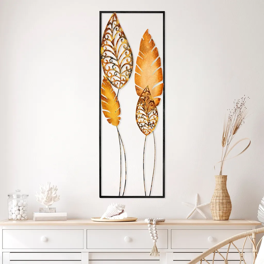 Wallity Nezgep 2 Decorazione Parete Metallo Multicolore 32x90cm - Offerta