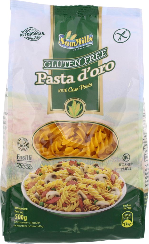 Glutenfreie Fusilli-Nudeln ITA 500 g Produktbild 