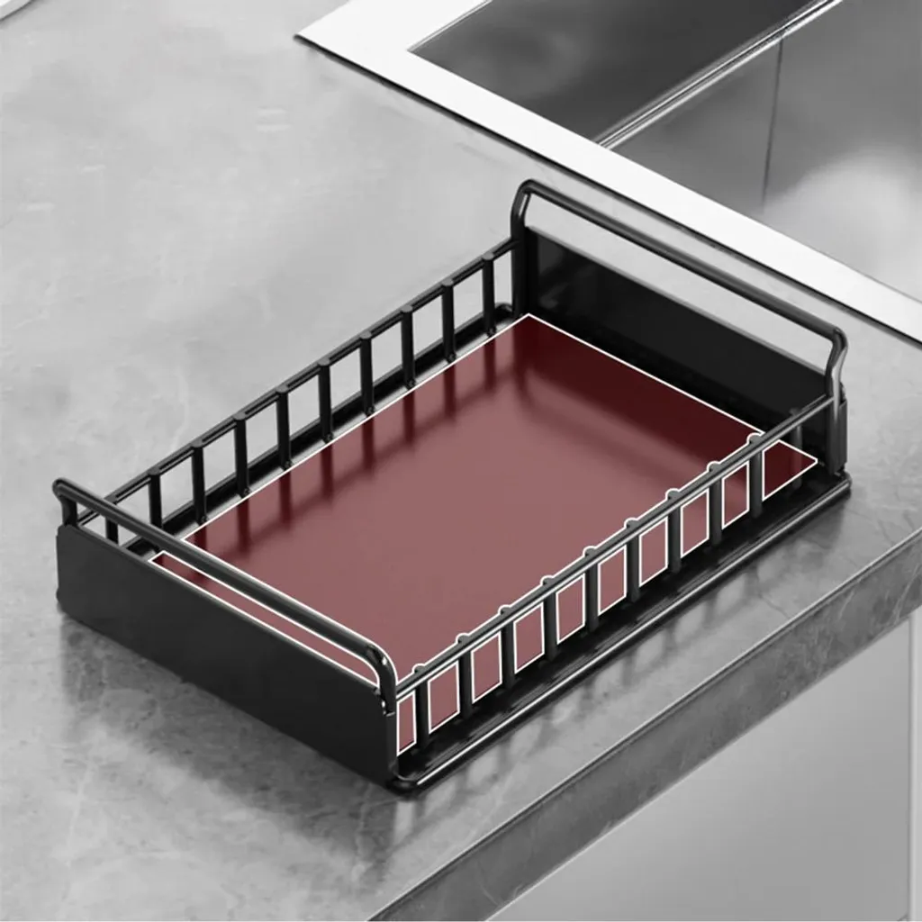 Organisateur sous-vasque robuste 1 niveau - Rangement gain de place - 4