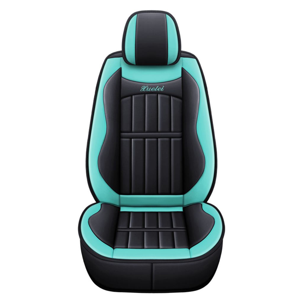 2x Luxus Universal Auto Sitzbezüge Schonbezüge Sitzauflage Set Vorne Kunstleder