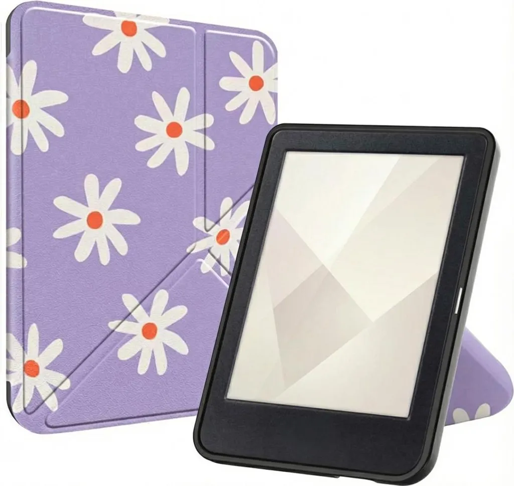 imoshion Design Custodia pieghevole Kobo Clara Colore / BW - Flowers Distance