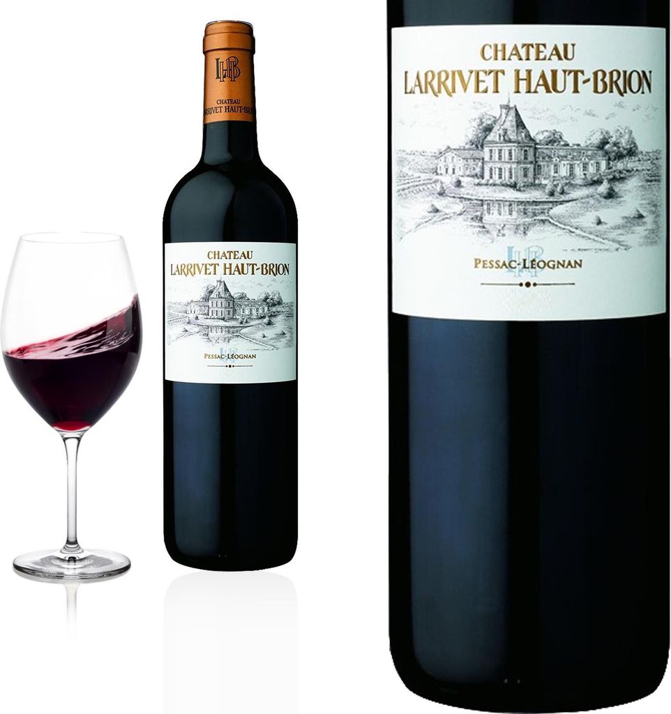 2017 Pessac-Léognan von Château Larrivet Haut-Brion Rotwein
